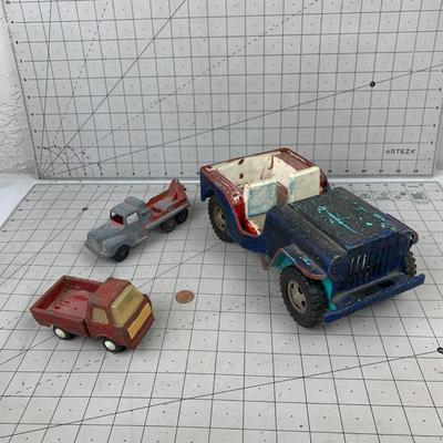 #163 Vintage Toy Trucks