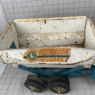 #164 Vintage Buddy Hydraulic Dumper Toy Truck