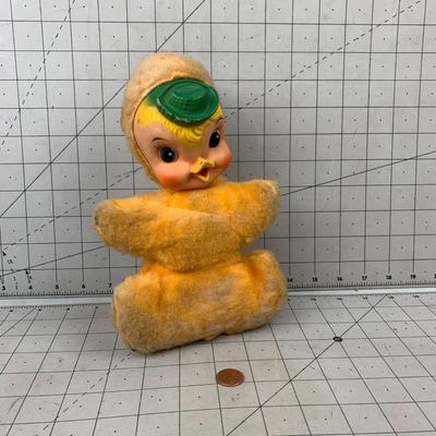 #172 Vintage Musical Lullaby Toy Duck