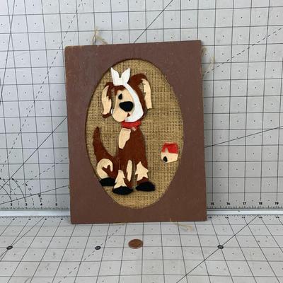 #173 Vintage Dog Cross Stitch