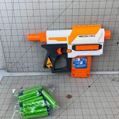 #175 Recon MKII Nerf Gun With Bullets