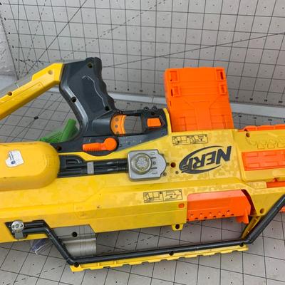 #177 Nerf Stampede ECS Gun With Bullets