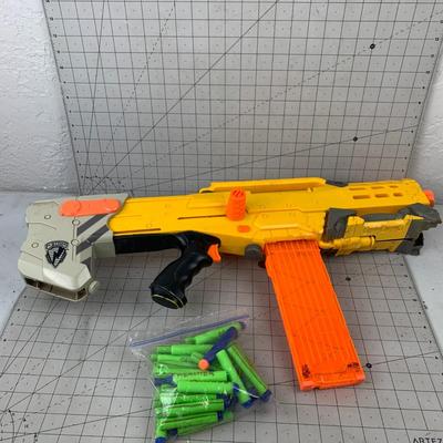 #179 Nerf Machine Gun With Bullets