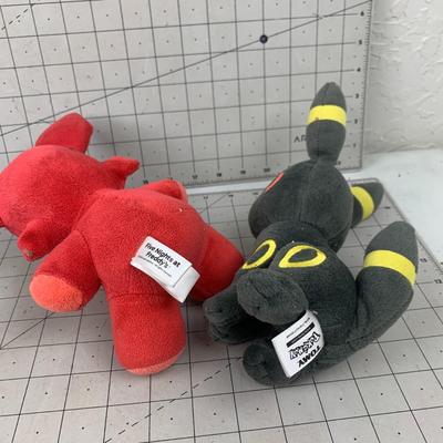 #188 Five Nights at Freddies and Pokemon Stuffed Toys