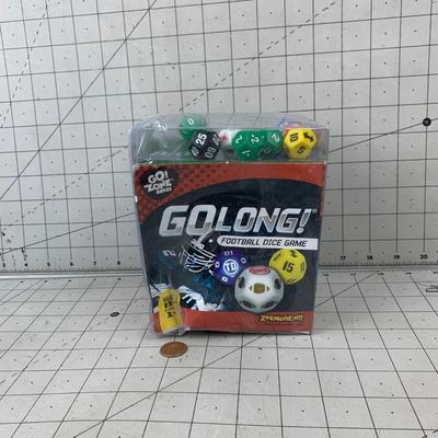 #198 Go Long! Football Dice Game