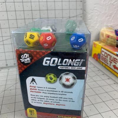 #198 Go Long! Football Dice Game