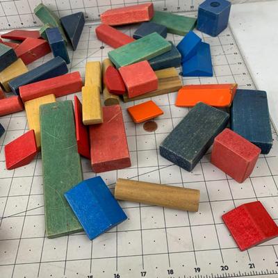 #222 Colorful Wooden Blocks