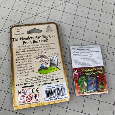 #233 Munchkin Playing Cards and Dice