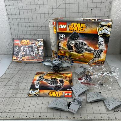 #245 Lego Star Wars Imperial Troop Transport and TIE Advanced Prototype