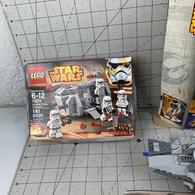 #245 Lego Star Wars Imperial Troop Transport and TIE Advanced Prototype