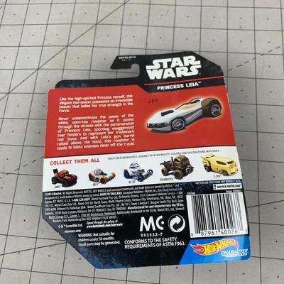 #266 Star Wars Hot Wheels Princess Leia Car