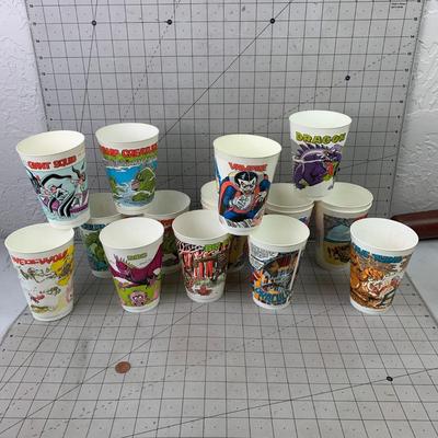 #309 Vintage 7-11 Collectible Cups- Monsters