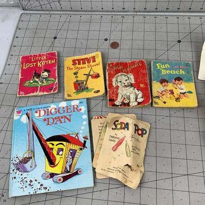 #313 Vintage Childrens Books and Activity Pages