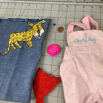 #314 Baby Clothes, Toys and Driftwood