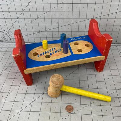 #323 Playskool Cobblers Bench