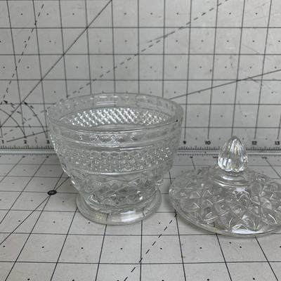 #333 Crystal Candy Dish