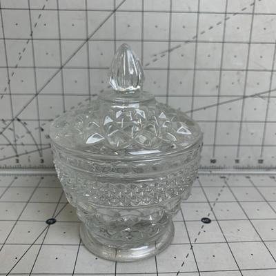 #333 Crystal Candy Dish