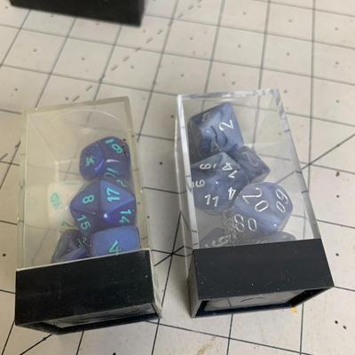 #350 Deck Box and Two Sets of Die