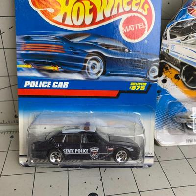 #354 Hot Wheels Police Cars