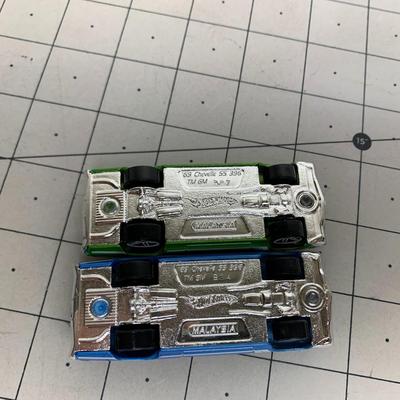 #359 Blue & Green '69 Chevell SS 369 Hot Wheels: HW5