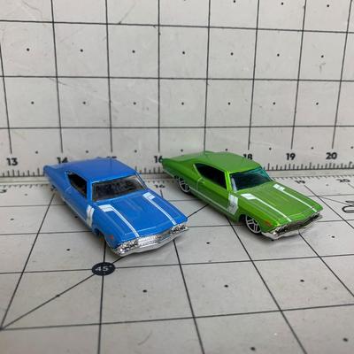 #359 Blue & Green '69 Chevell SS 369 Hot Wheels: HW5