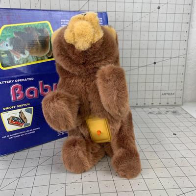 #380 Battery Operated Baby Bear