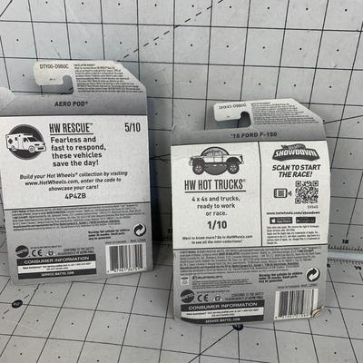 #383 Hot Wheels: Aero Pod and '15 Ford F-150