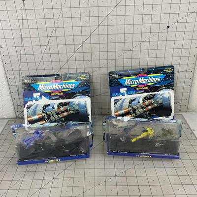 #408 Space Micro Machines: #1 and #4