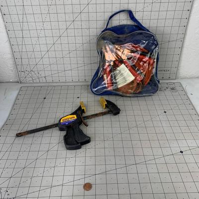 #429 Booster Cables and Clamp