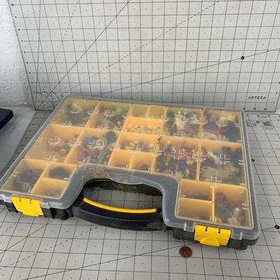 #435 Tool Case Full of Lego Character/Accessories