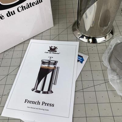 #444 Cafe du Chateau French Press