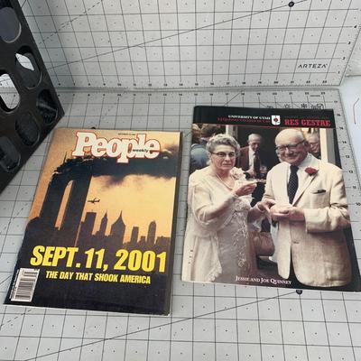 #447 Magazine Holder, U of U Res Gestae and People 9/11