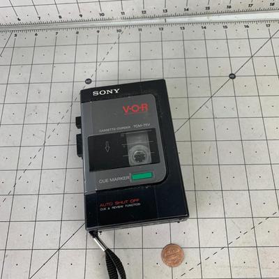 #451 Sony Cassette-Corder