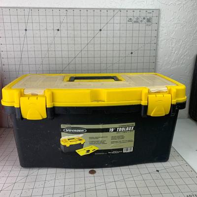 #459 Voyager 19" Toolbox with 5 Compartment Top