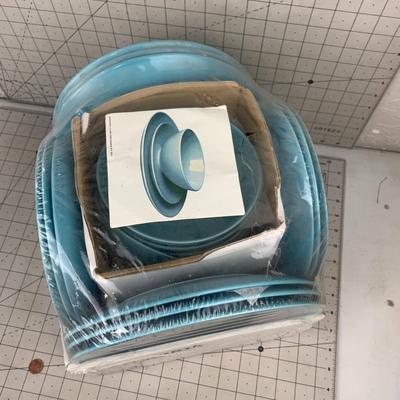 #464 Blue Ikea Plateware