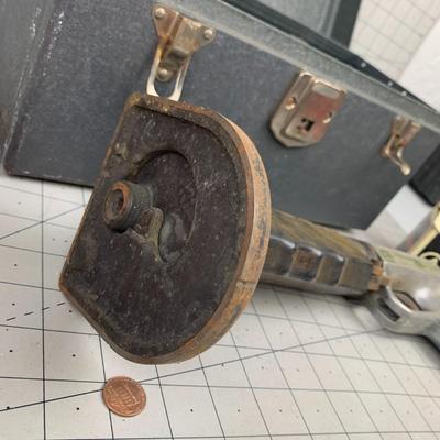#466 Ramset Fasteners and Powder Charger Gun, Tool Box and Misc.