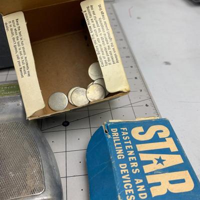 #466 Ramset Fasteners and Powder Charger Gun, Tool Box and Misc.