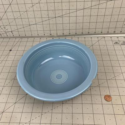 #471 Fiesta Blue Bowl With Chip