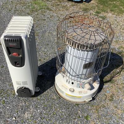 259 Kero World 1.9Gallon Kerosene Heater & DeLonghi Air Heater