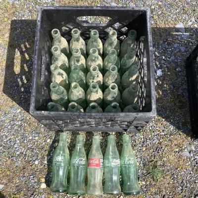 262 Assorted Vintage Coca Cola Bottles from TX, MA, TN, VA,NE, NH, PA