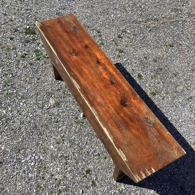 270 Wooden Pine 4ft Bench