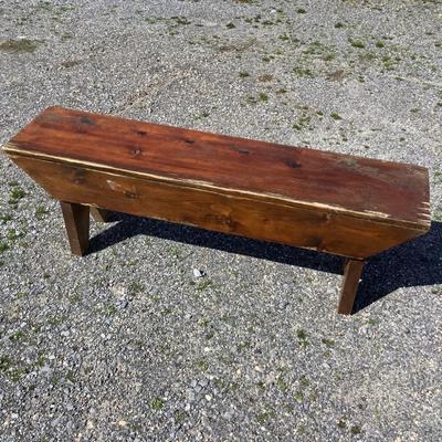 270 Wooden Pine 4ft Bench