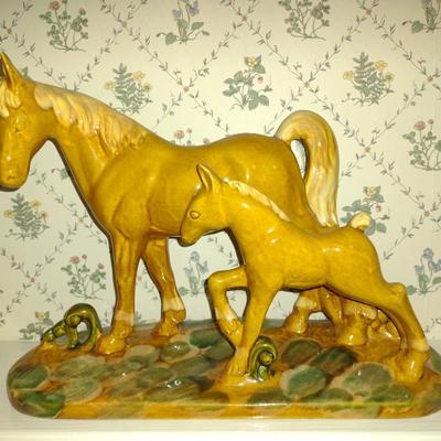 Mid Century Ceramic Horse Statuette by Royal Haeger
