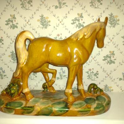 Mid Century Ceramic Horse Statuette by Royal Haeger