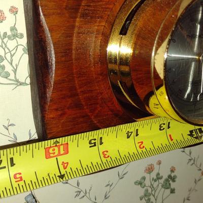 Vintage Springfield Barometer, Thermometer, and Hygrometer