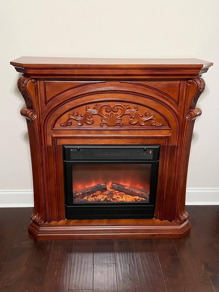 FEBO FLAME Electric Fireplace With Remote