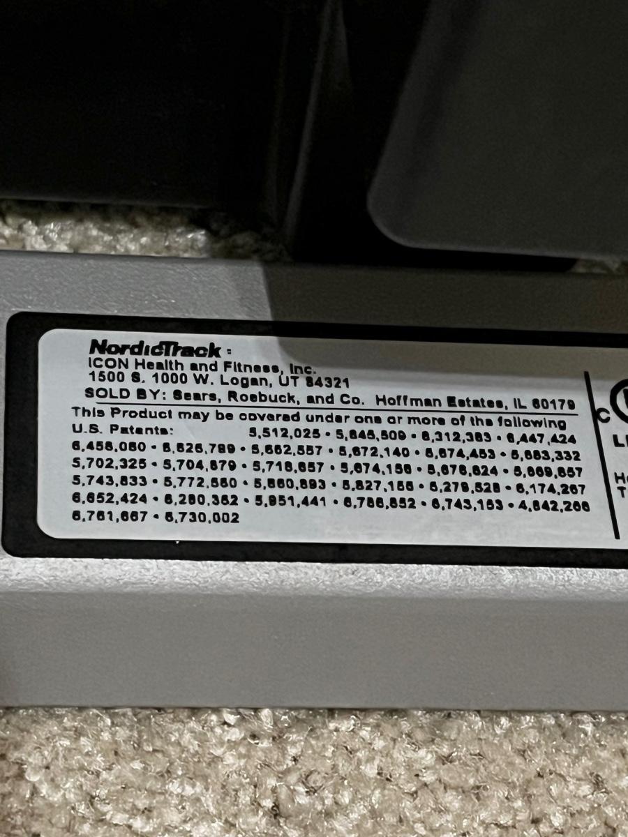 NORDIC TRACK C2150 Space Saver Treadmill