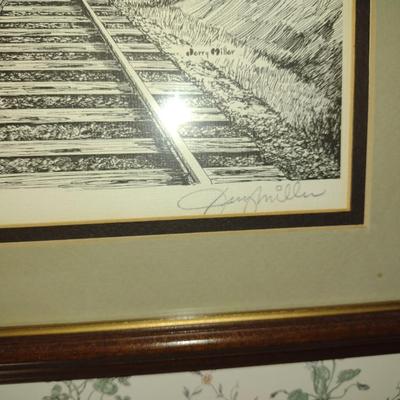Framed Print of Seaboard Air Line Train by Jim Miller 202/250