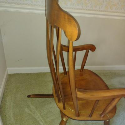 Nichols and Stone Solid Wood Rocking Chair