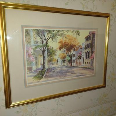Framed Art Limited Edition Numbered Print by Virginia Fouche 157/3000